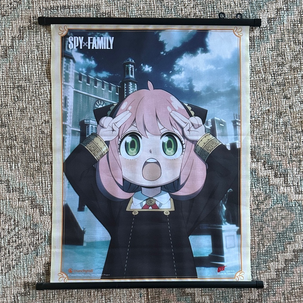 Crunchy Roll Spy x Family Anime Wall Scroll